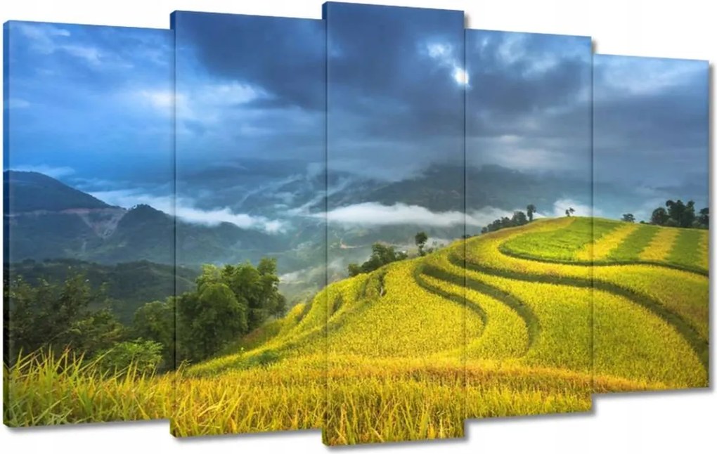 Festmények 100x60 Kilátás Tájkép