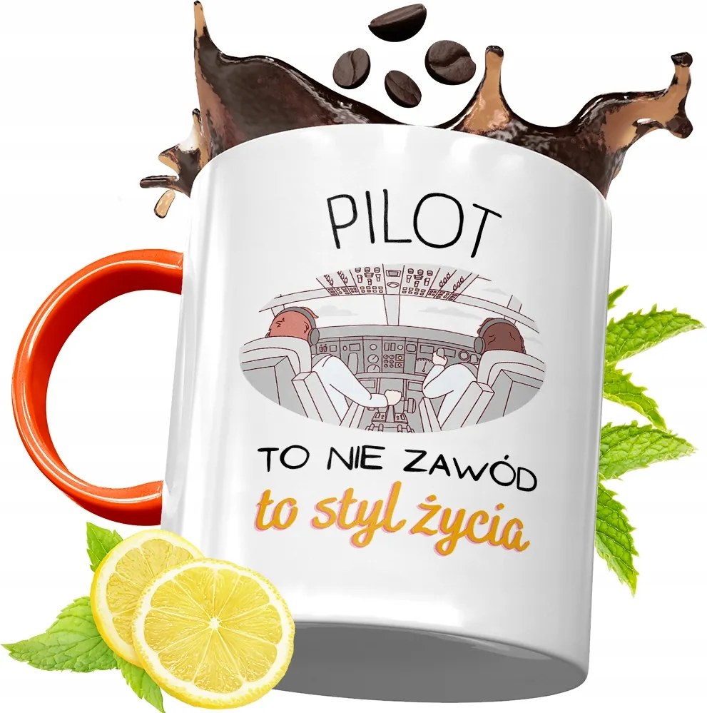 Narancssárga Bögre Távirányítós Ajándék fényképes nyomtatással