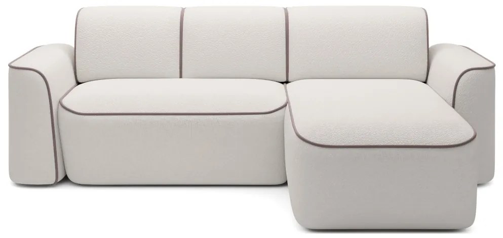 LUME sarokülőgarnitúra, 287x88x190, royal 01/paros 02, jobb