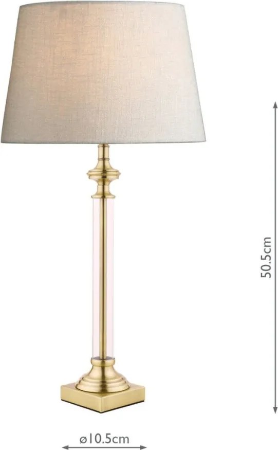 Laura Ashley Winston 3495491-Q Asztali lámpa IP20