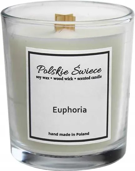 Szójagyertya fa kanóccal Euphoria