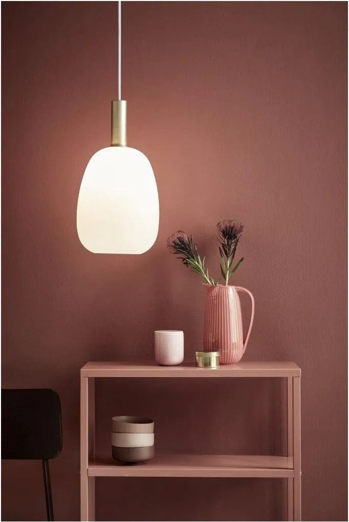 NORDLUX 47303001 ALTON Modern Függesztett Lámpa Fehér, Fekete, Sárgaréz E27 IP20