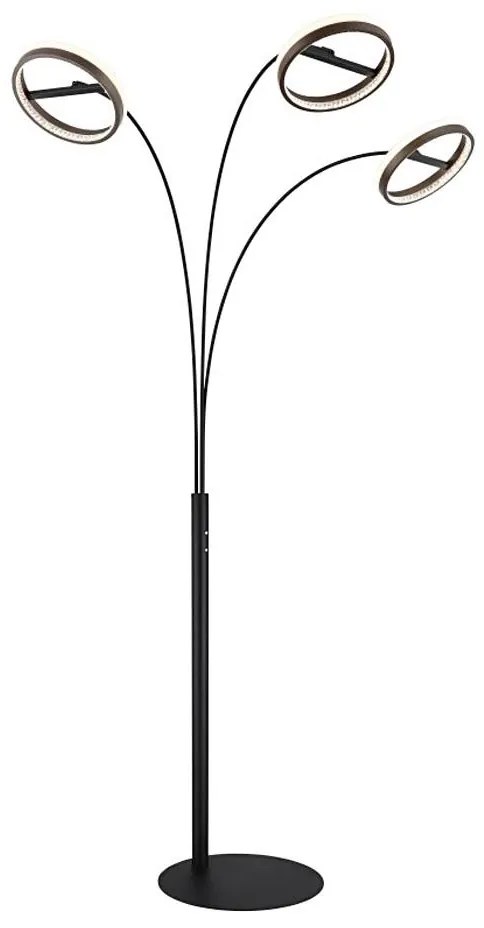 Globo 67179S1 - LED, érintésvezérlésű, fényerőszabályozható állólámpa DELLA 48W/230V 3000-6000K