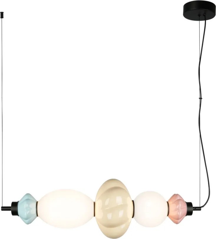 ITALUX PND-94721-2A-MLTI TORDI Modern Led Függesztett Lámpa Bézs, Fehér, Matt Fehér, Kék, Opál, Rózsaszín LED IP20