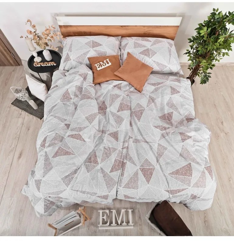 EMI Megan pamut ágyneműhuzat, A standard egyszemélyes ágy szett tartalma: 1x 140x200 + 1x 70x90