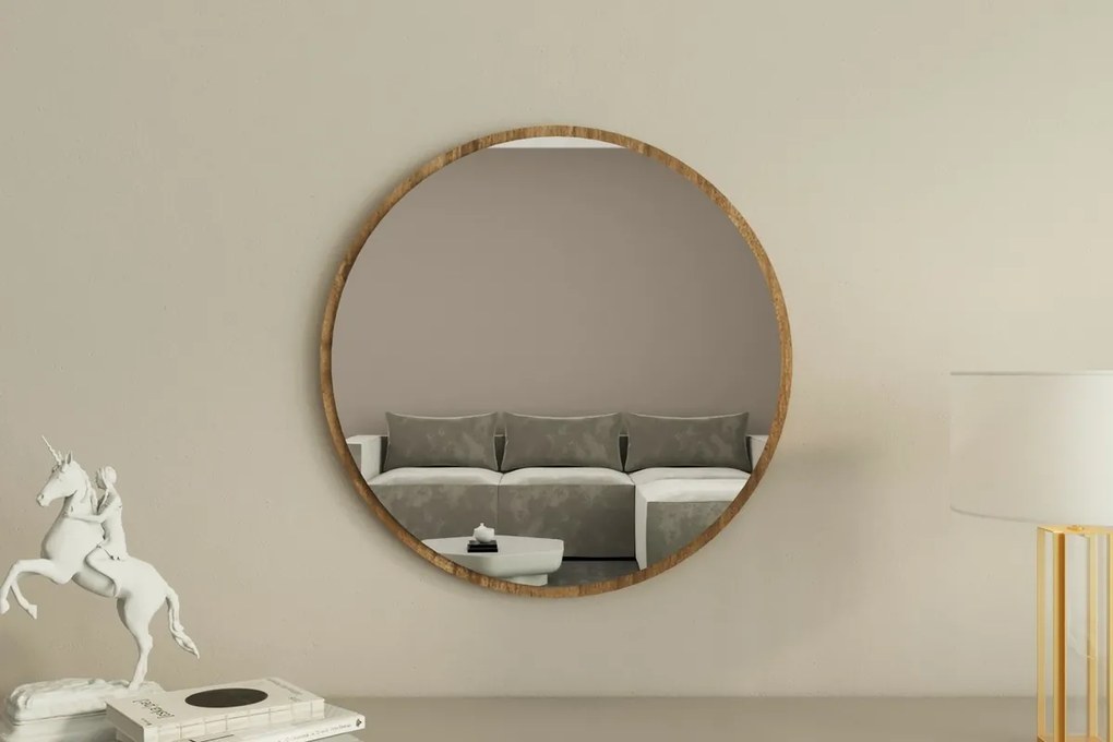 Ozze Walnut tükör 60 cm