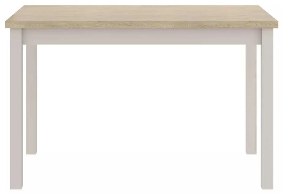 Adam étkezőasztal 120 x 68 cm, cremona tölgy / krém