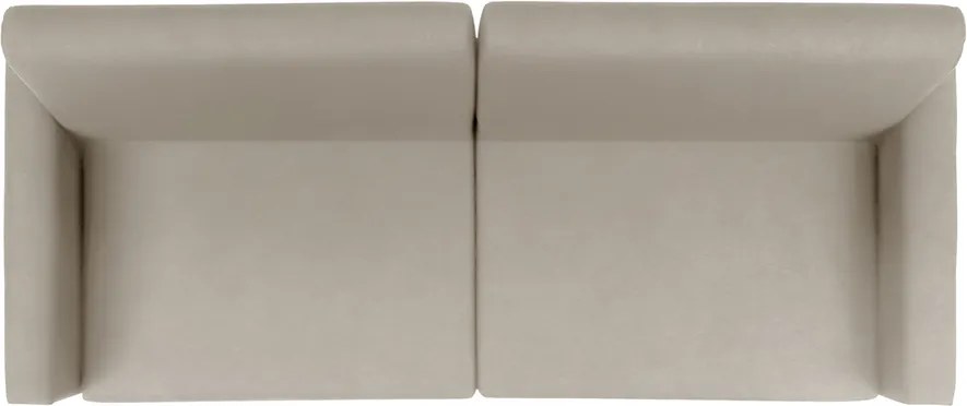 Elegantia kanapé félmagas ágyhoz 160 cm - krém Ado 1601 Halva szövet