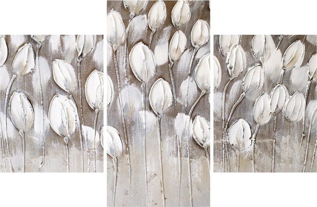 Kép - Strukturált tulipánok (90x60 cm)