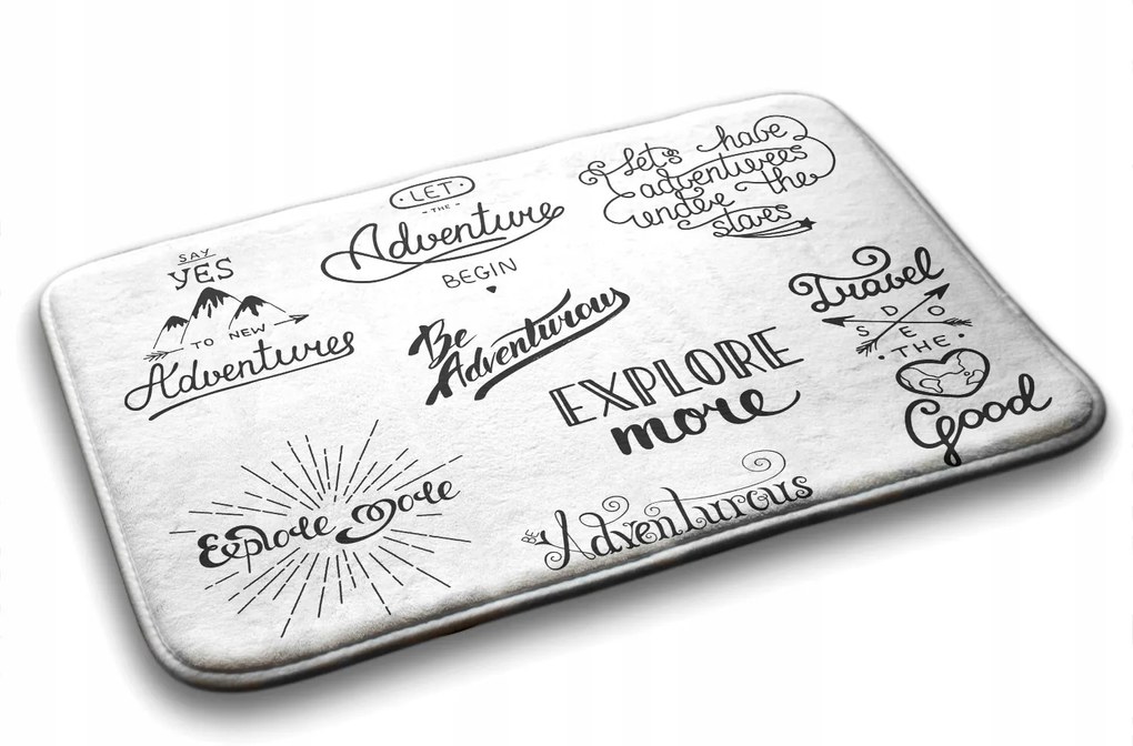 Fürdőszobaszőnyeg Kaland Motiváció 75x45