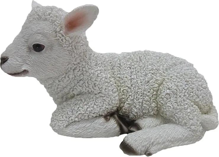 Fekvő bárány szobor, S