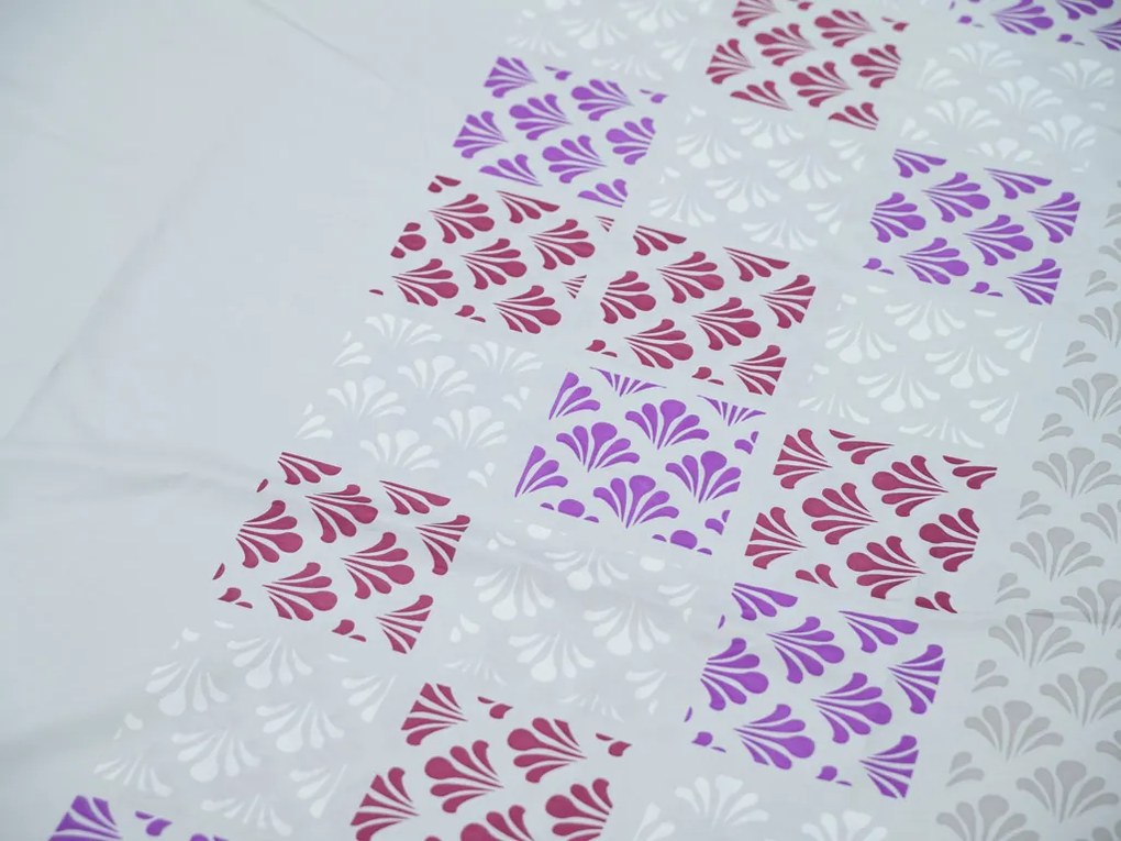 Mikroszatén ágyneműhuzat VELLARI, világosszürke Ágyneműhuzat mérete: 70 x 90 cm | 140 x 200 cm