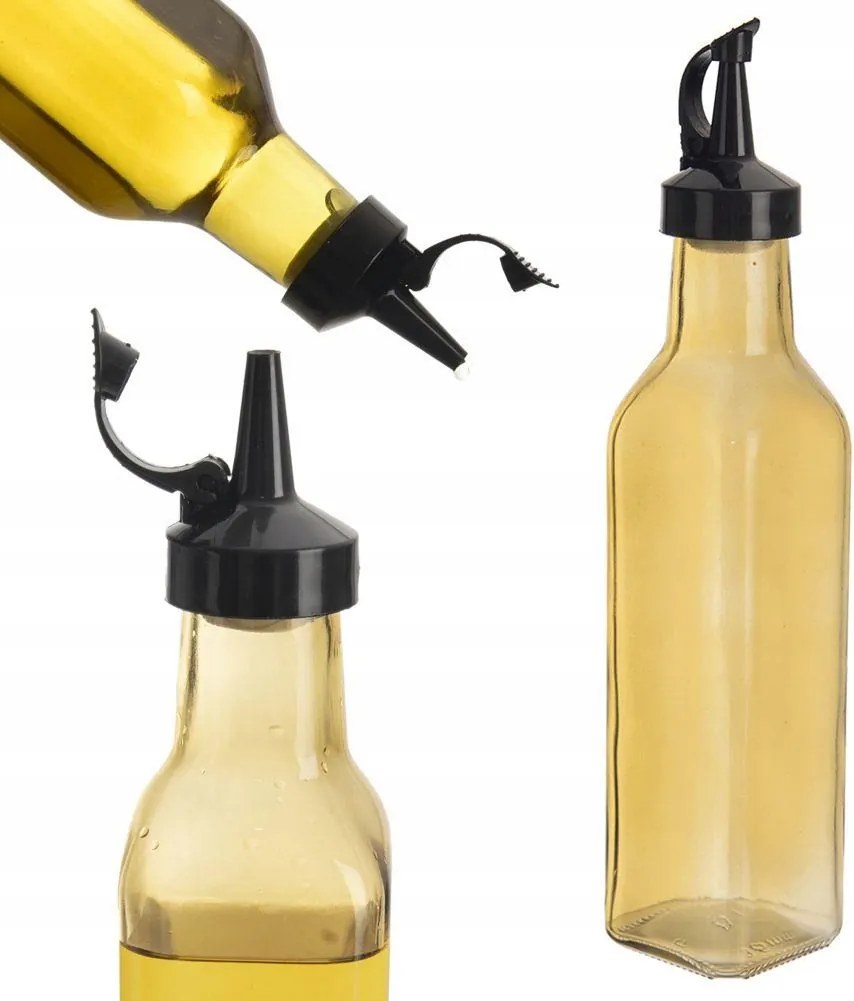 Olívaolajos Fűszerpapír Üvegpalack ecet adagolóval 0,26L