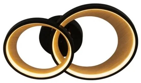 Fényerőszabályozható LED mennyezeti lámpa LED/35W/230V 3000-6500K + távirányító