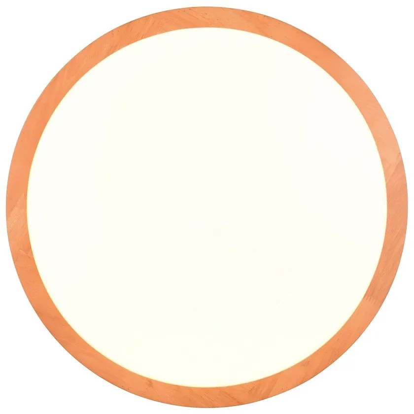 Világosbarna LED mennyezeti lámpa ø 40 cm Iseo – Trio