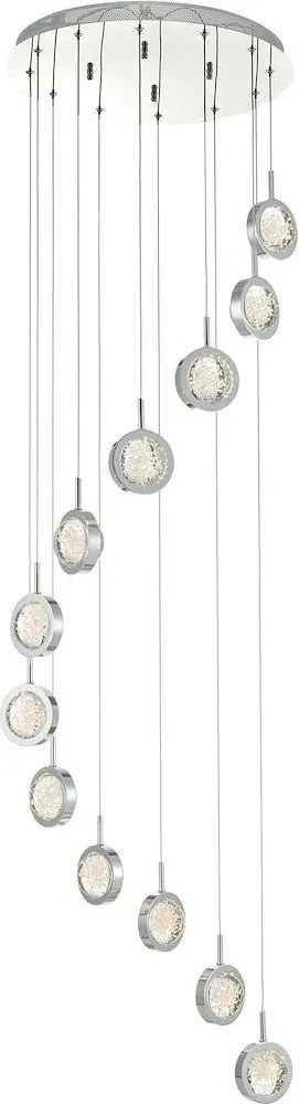 Dar Lighting LIVIA LIV1250 Függőlámpa 12x4W/LED 3000K 2836LM IP20