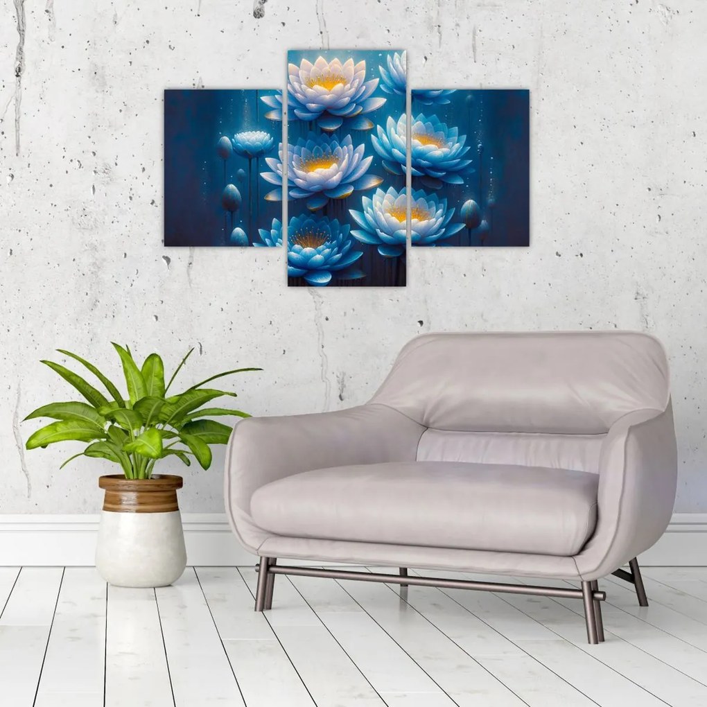 Kép - Tavirózsák a víz alatt (90x60 cm)