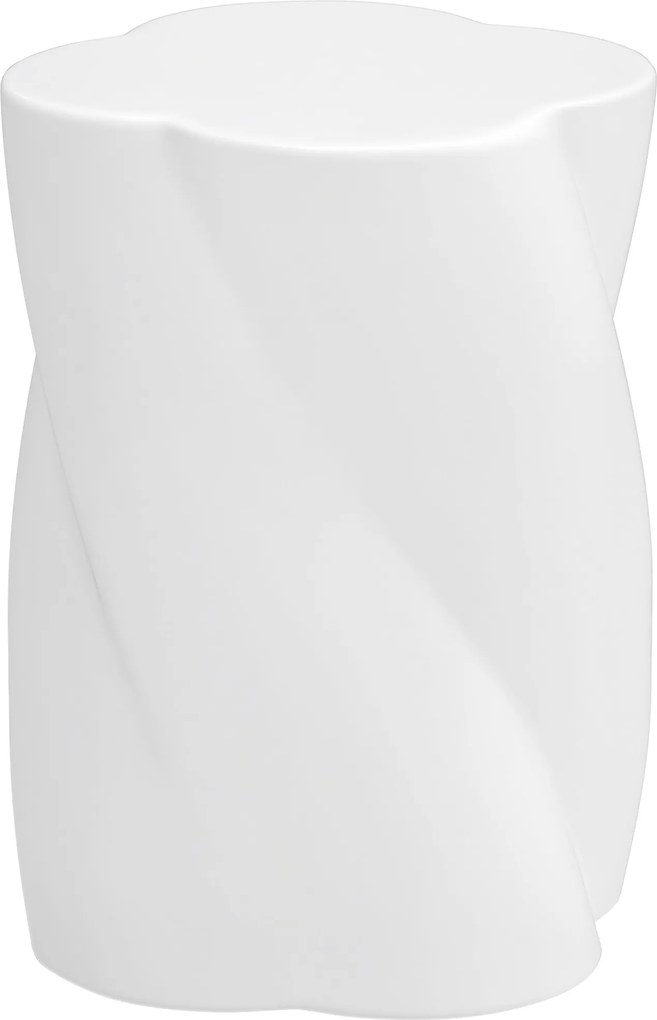 Outsunny Kerámia Spirál Zsámoly 120kg Teherbírás Ø33 x 45 cm Időjárásálló Kerti Zsámoly Fedéllel Oldaltámasz Virág Zsámoly Lábpihenő Beltéri Kültéri K