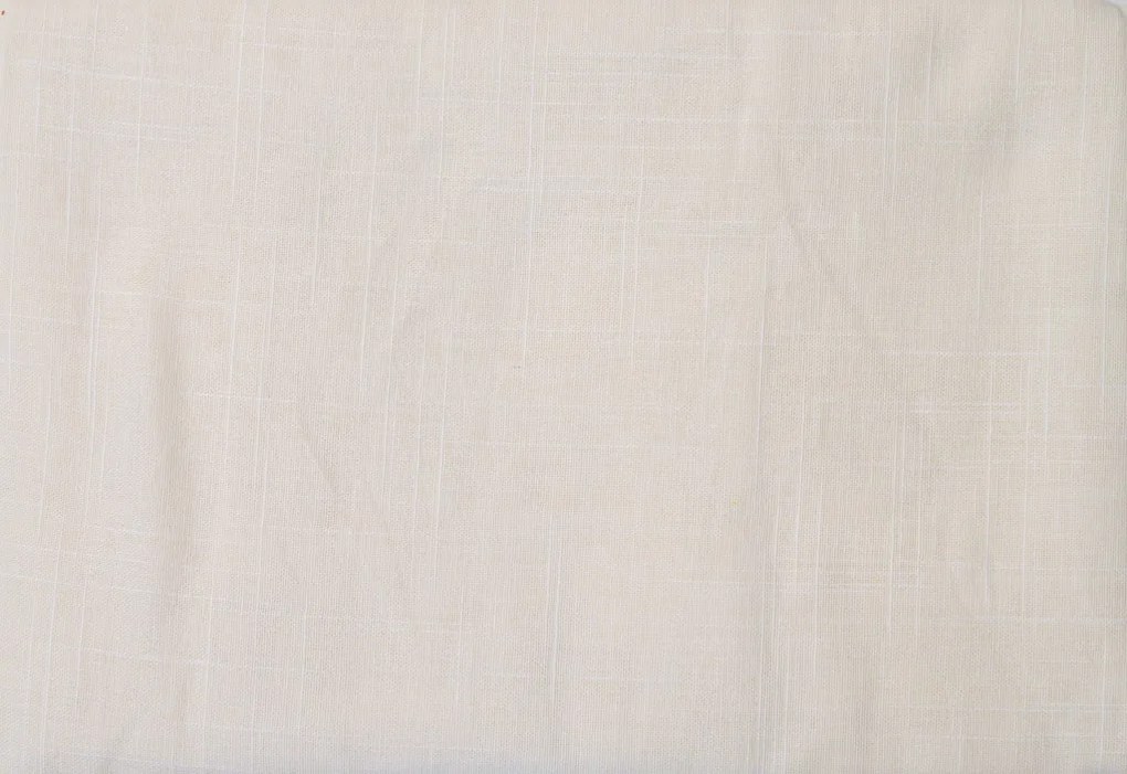 Pamut lepedő SLUB 140x240 cm krémszínű, 100% pamut Méret: 140 x 240 cm