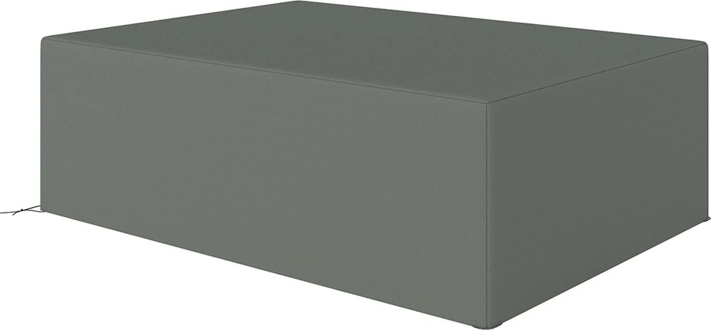 Outsunny kerti bútorhuzat – víz-, szél- és UV-álló 600D Oxford anyag kültéri asztalhoz és székekhez, szürke | Aosom