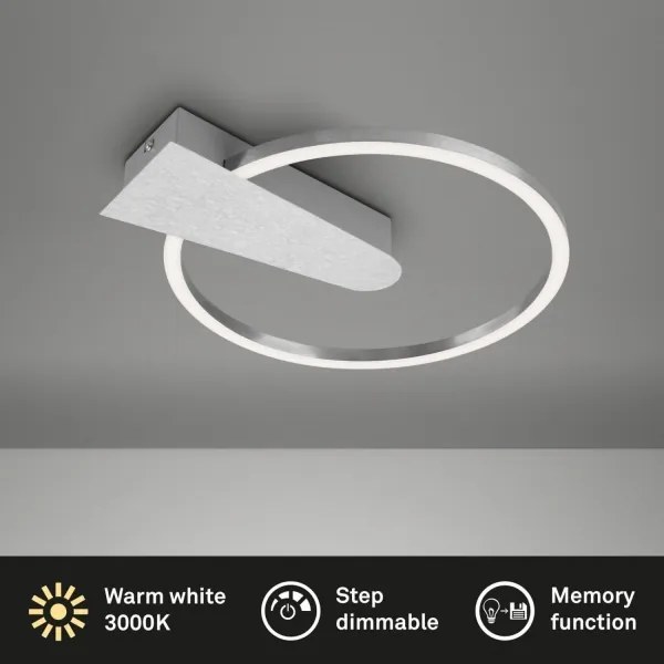 Briloner 3542-018 - LED Dimmelhető mennyezeti lámpa NICO LED/12W/230V króm