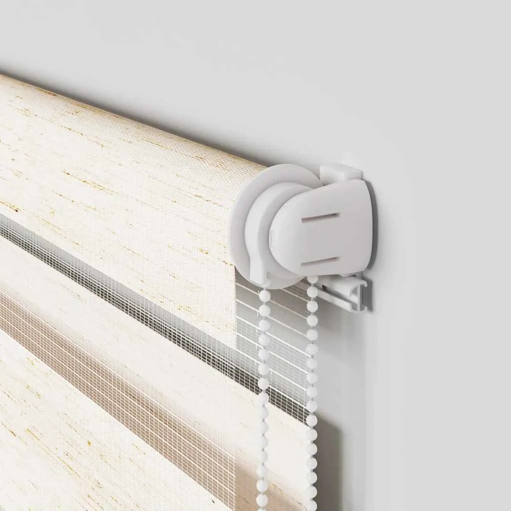 zebrafüggönnyel márványbézs szövetszélesség 40,9 cm poliészter