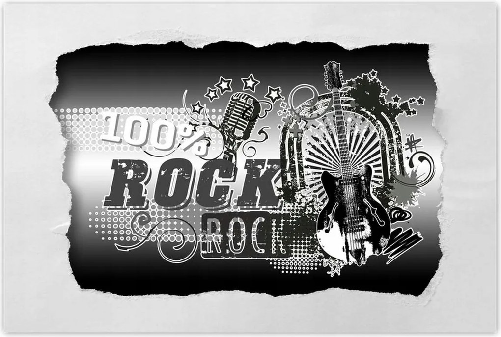 Poszterek 90x60 Száz százalék Rock