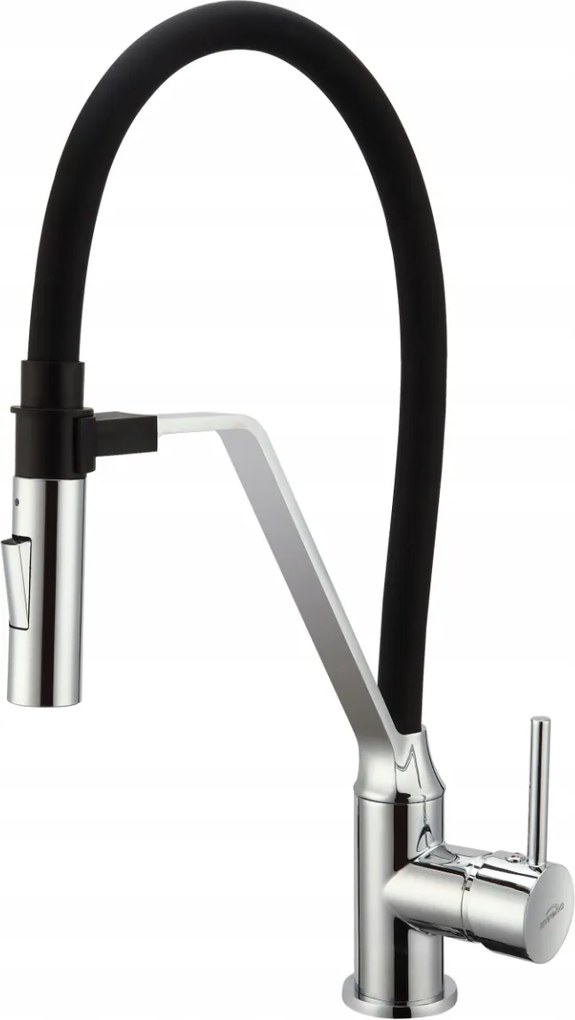 Invena Terra Mosogató Csaptelep, Fekete