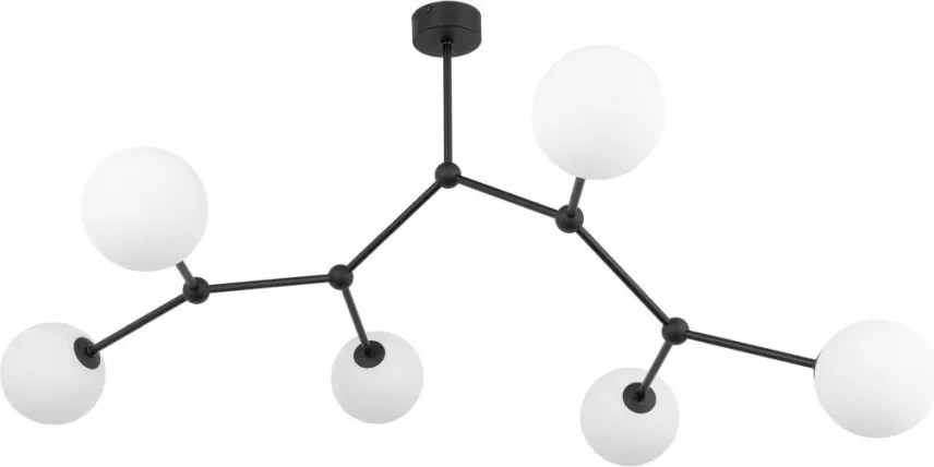 TK LIGHTING 4856 FAIRY Mennyezeti Csillár Fehér, Fekete G9 IP20