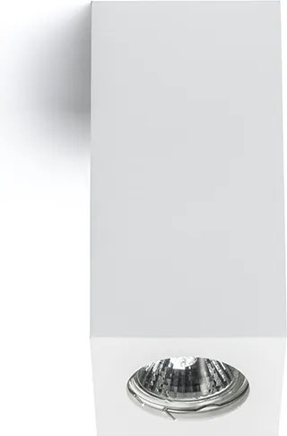 RENDL R12751 JACK SQ S Kocka Mennyezeti Lámpa Gipsz IP20