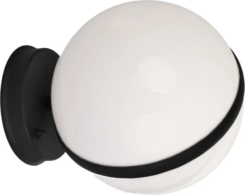 EKO LIGHT EKO6641 GARDEN Modern Kültéri Fali Lámpa Fekete E27 IP44