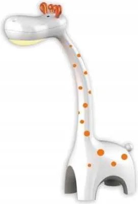 Asztali lámpa Zsiráf műanyag fehér Kaja