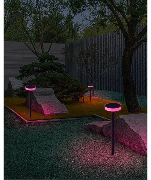 Immax NEO 07910L-LED RGB dimmelhető napelemes lámpa LED/1W/5V IP54 Tuya