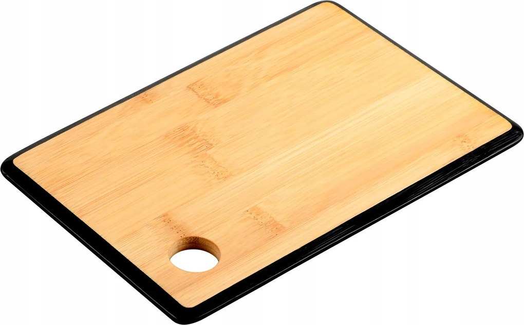 Bambusz Vágódeszka Fogantyúval Univerzális Barna 23x15