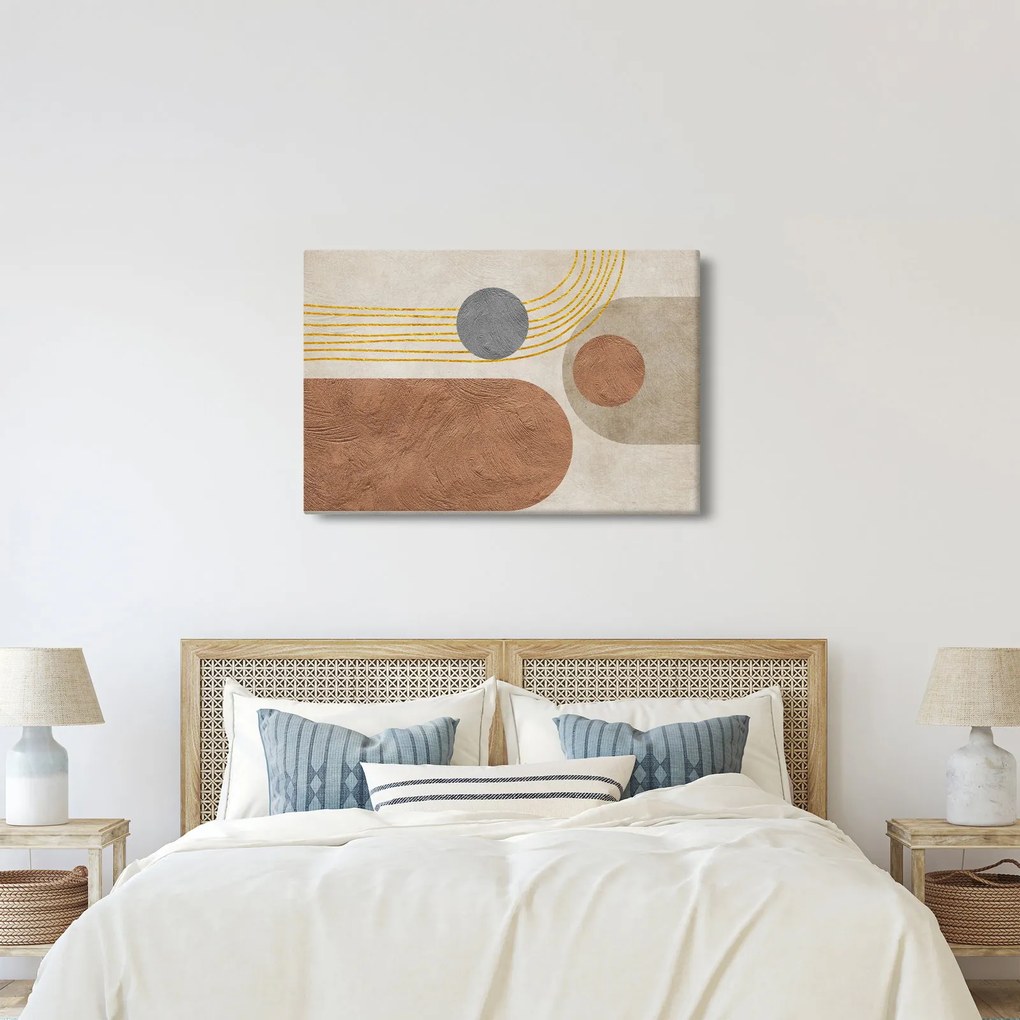 Kép - Modern kollázs (90x60 cm)