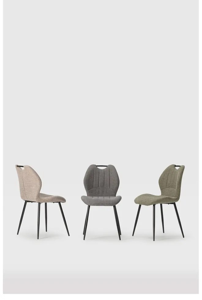 Szürke étkezőszék szett 4 db-os Muli – Marckeric