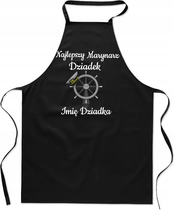 Konyhai kötény Legjobb tengerész Nagypapa Nagypapa neve Nagypapa napja
