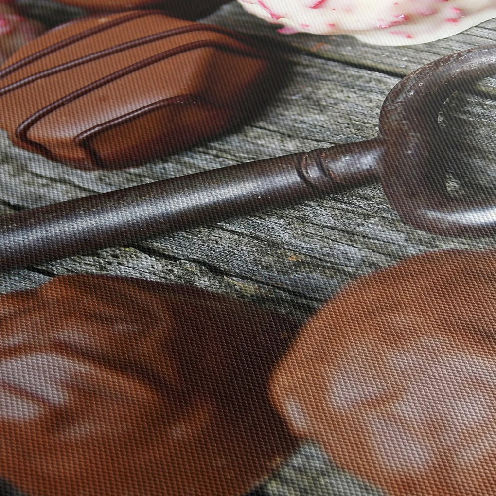 Csokoládé és a kulcs képe (70x50 cm)