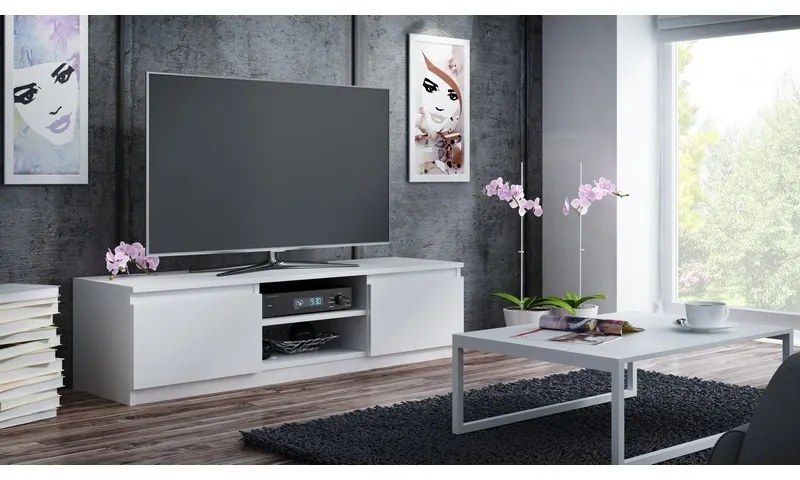 Vigo II New RTV 120 Tv állvány - Fehér N