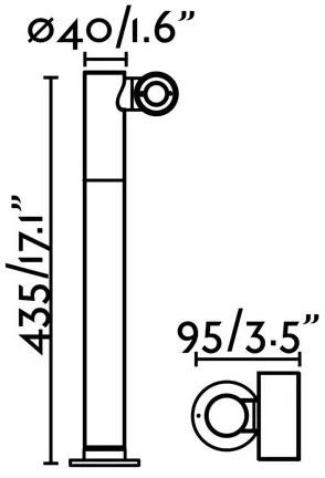 FARO 70783 - LED Kültéri lámpa SPY-2 LED/6W/230V IP65