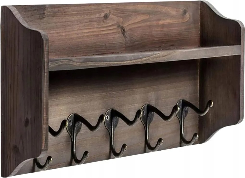 Fából Készült Akasztó Az Előszobába Kulcsok Rendező Dikom Loft