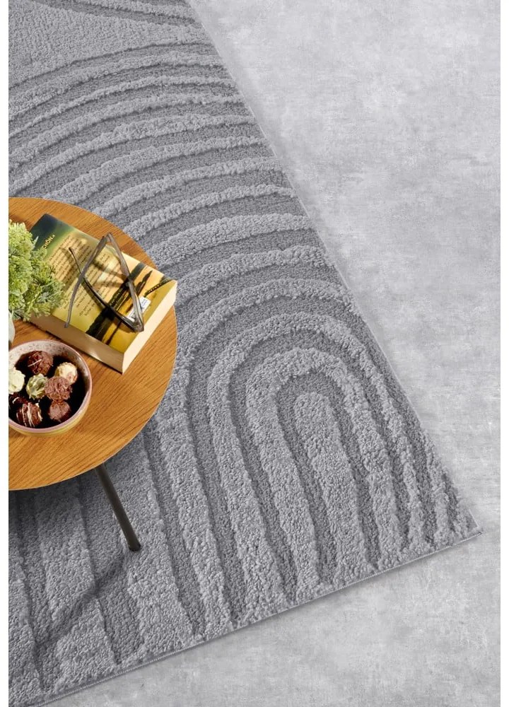 Szürke szőnyeg 80x120 cm Pigment Light Grey – Elle Decoration