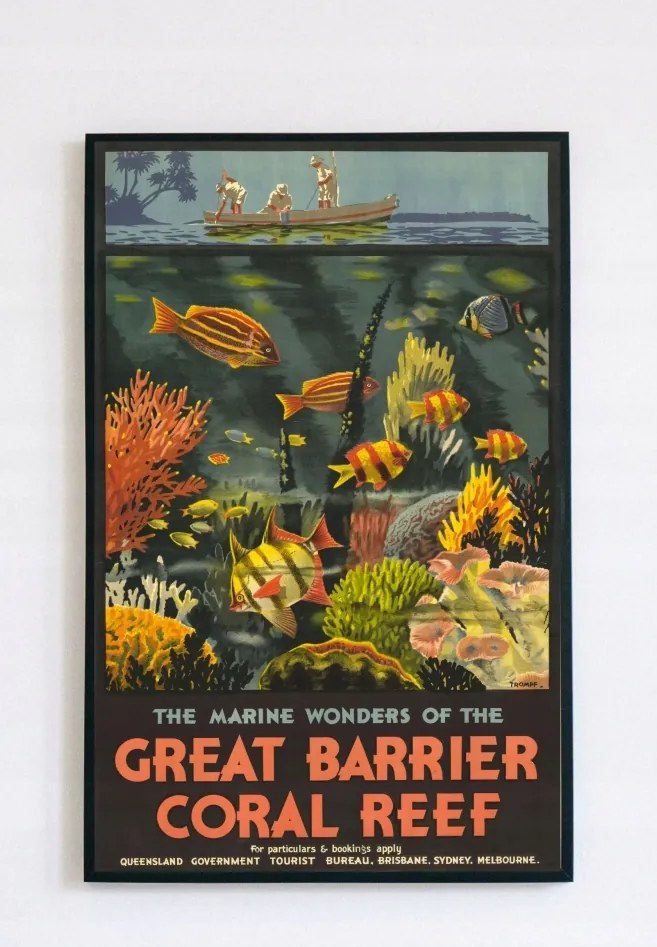 Régi háború előtti poszter Sydney 1927r.100x70cm