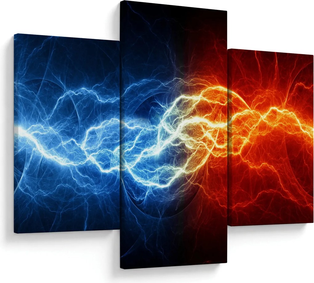Az elektromos feszültség képe (90x60 cm)