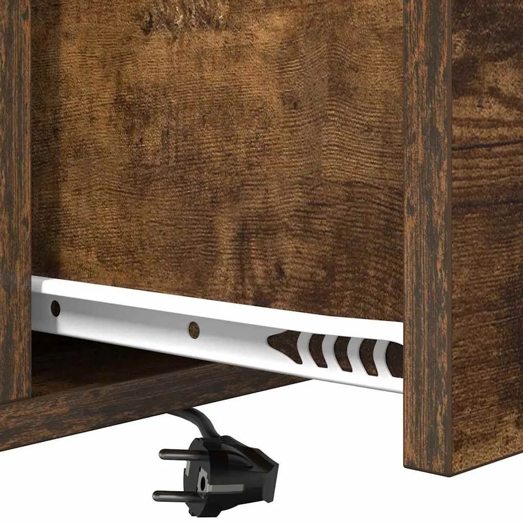 Éjjeliszekrény fiókkal Füstölt tölgy 40 x 31 x 60 cm Faanyag