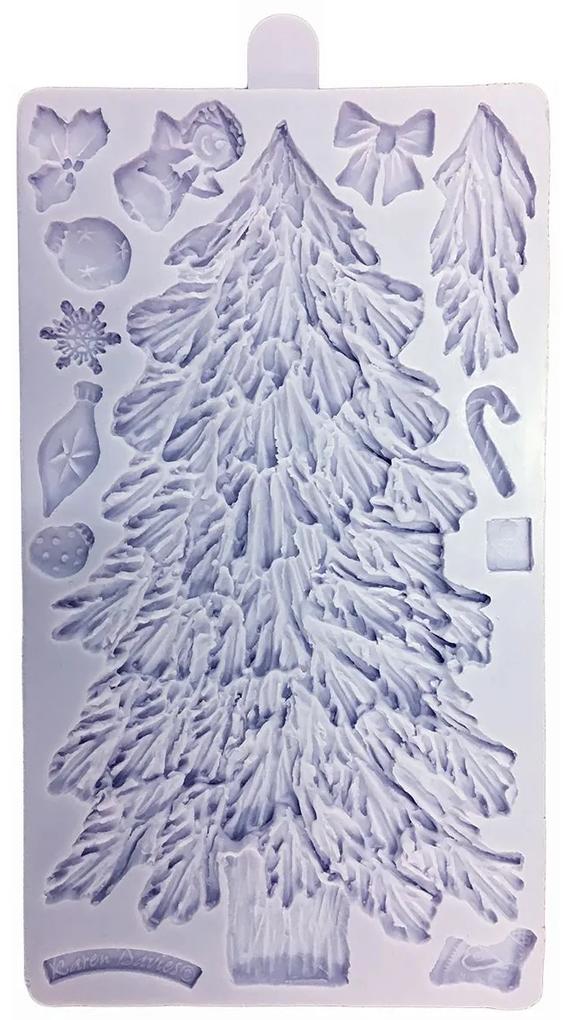 Szilikon forma Karen Davies - Karácsonyfa
