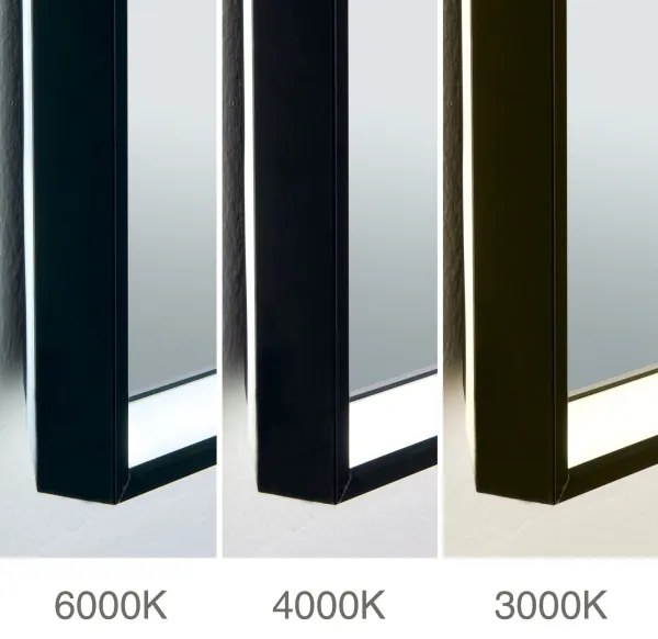 Orion 13-399 - LED tükör FRAME LED/48W/230V 60x45 cm IP44 háttérvilágítással