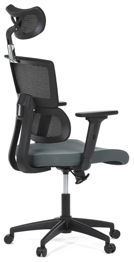 Scaun pivotant de birou de culoare gri Mecanism pivotant. KA-B1025