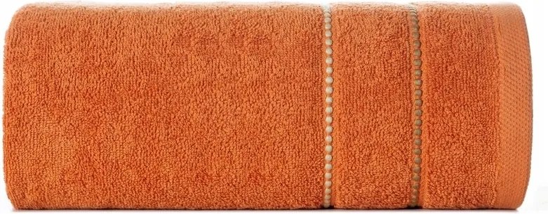Suzi törölköző 50x90 narancssárga 500 g/m2 pamut frottír