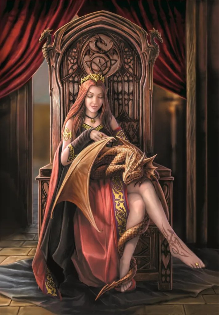 Anne Stokes Friends Forever 1000 db-os puzzle Clementoni